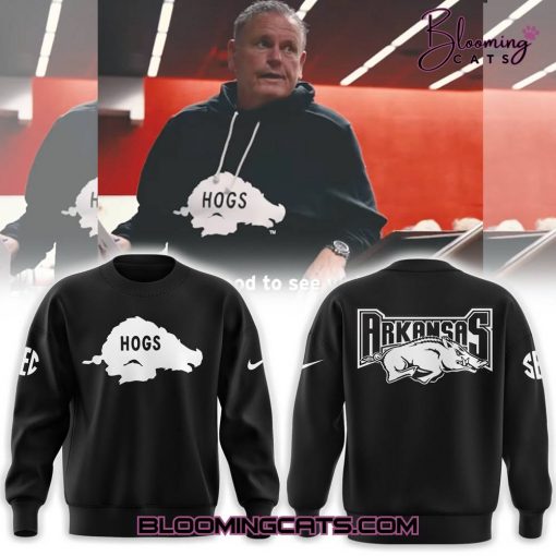 Arkansas Razorbacks “HOGS” Limited Edition Black Sweatshirt