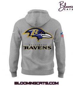 Baltimore Ravens HOW GREAT Limited Edition Grey Hoodie