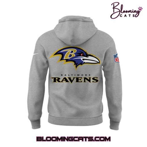 Baltimore Ravens HOW GREAT Limited Edition Grey Hoodie