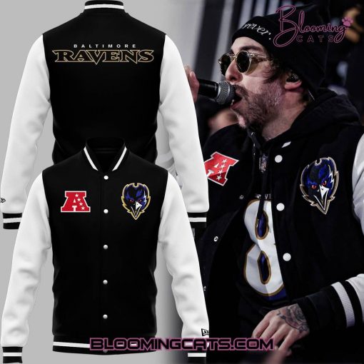 Baltimore Ravens Limited Edition Black Baseball Jacket