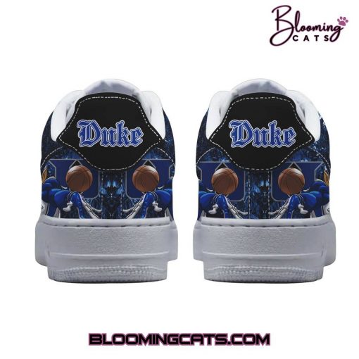 Blue Devils ” Let’s Go Duke” Air Force 1 Sneaker