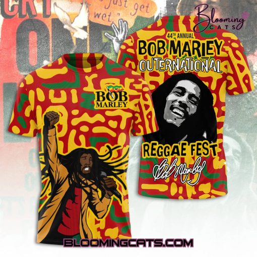 Bob Marley “44th ANNUAL BOB MARLEY OUTERNATIONAL REGGAE FEST” Shirt