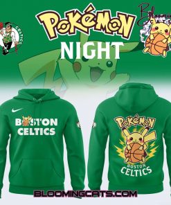 Boston Celtics x Pokemon Night 2025 Limited Edition Hoodie