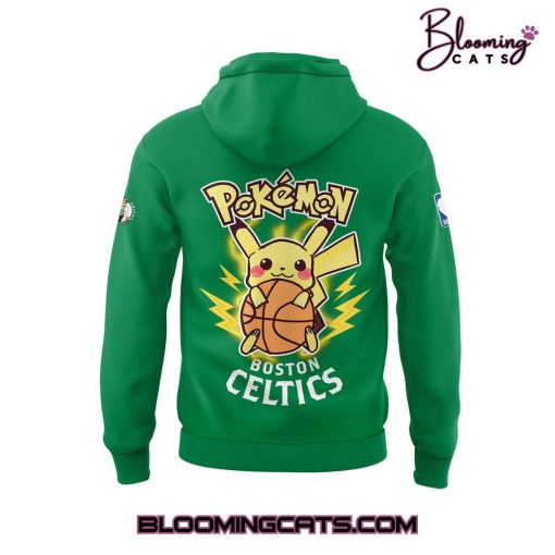 Boston Celtics x Pokemon Night 2025 Limited Edition Hoodie