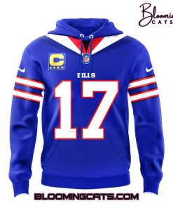 Buffalo Bills x Josh Allen Limited Edition Blue Hoodie