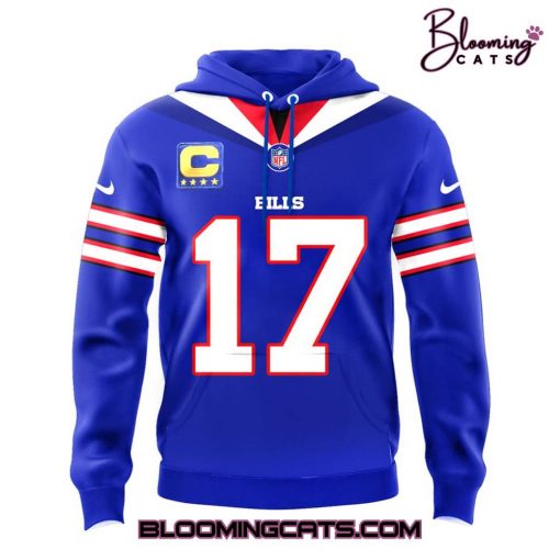 Buffalo Bills x Josh Allen Limited Edition Blue Hoodie