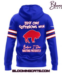 Buffalo Bills x Josh Allen Limited Edition Blue Hoodie