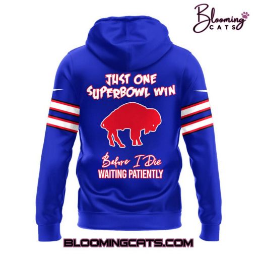 Buffalo Bills x Josh Allen Limited Edition Blue Hoodie