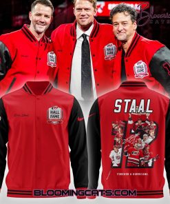 Carolina Hurricanes x Eric Staal Hall of Fame Limited Edition Baseball Jacket