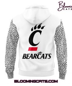 Cincinnati Bearcats Black Cat Limited Edition White Hoodie