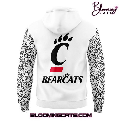 Cincinnati Bearcats “Black Cat” Limited Edition White Hoodie