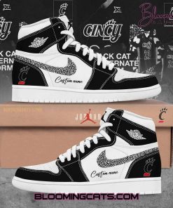 Cincinnati Bearcats For Fans Custom Name Air Jordan 1 Sneaker