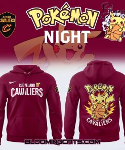 Cleveland Cavaliers x Pokemon Night 2025 Limited Edition Hoodie