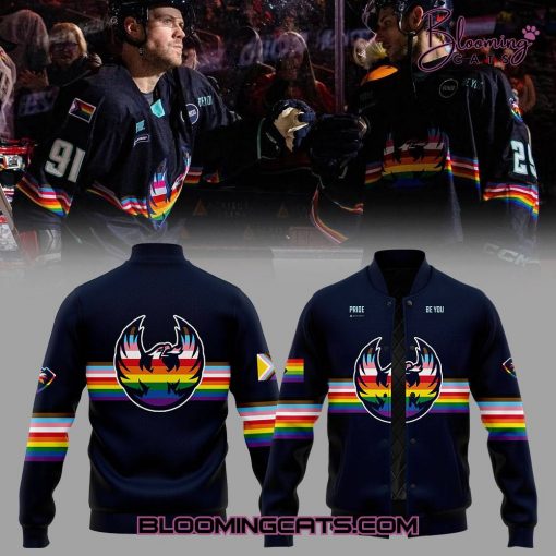 Coachella Valley Firebirds PRIDE NIGHT Limited Edition Baseball Jacket