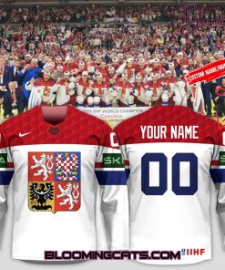 Czech Republic x IIHF World Junior Championship Red Jersey