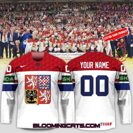 Czech Republic x IIHF World Junior Championship Red Jersey