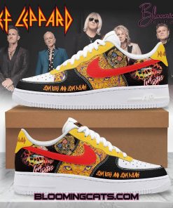 Def Leppard “Love Bites and Love Bleeds” Air Force 1 Sneakers