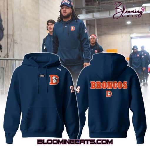 Denver Broncos Limited Edition Navy Hoodie Pants Cap