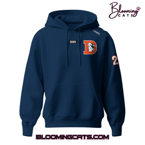 Denver Broncos Limited Edition Navy Hoodie Pants Cap