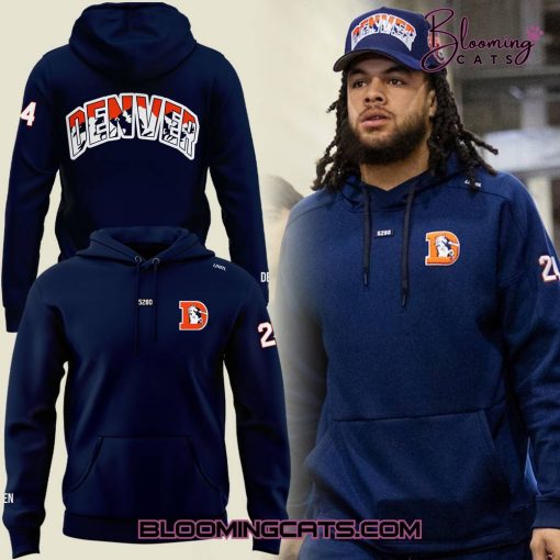 Denver Broncos New 5280 Limited Edition Navy Hoodie