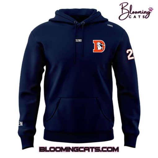 Denver Broncos New 5280 Limited Edition Navy Hoodie