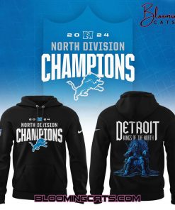 Detroit Lions NFC North Champions Special New Black Hoodie