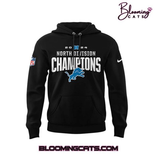 Detroit Lions NFC North Champions Special New Black Hoodie