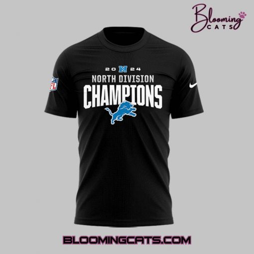 Detroit Lions NFC North Champions Special New Black Shirt