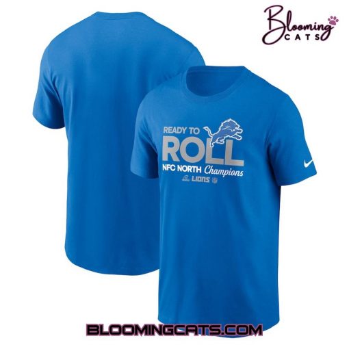 Detroit Lions x NFC North Division Champions Blue Shirt