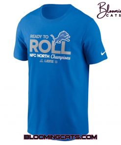 Detroit Lions x NFC North Division Champions Blue Shirt