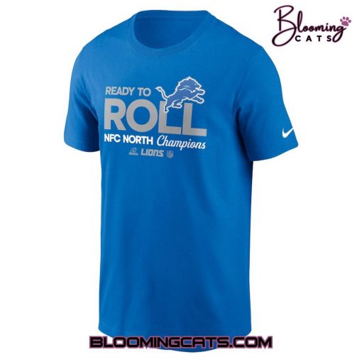 Detroit Lions x NFC North Division Champions Blue Shirt