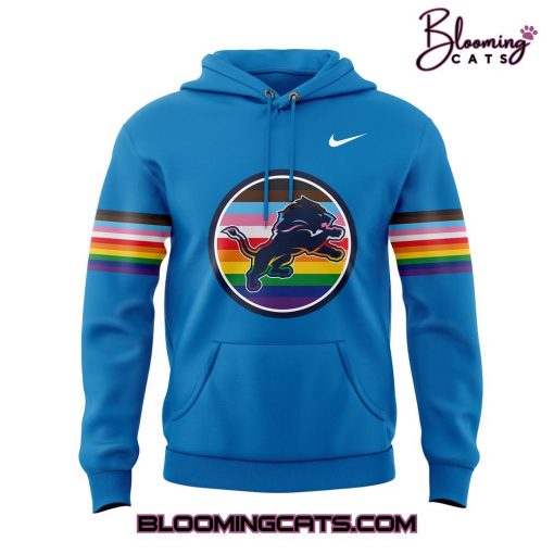 Detroit Lions x PRIDE NIGHT Limited Edition Blue Hoodie