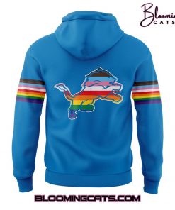 Detroit Lions x PRIDE NIGHT Limited Edition Blue Hoodie