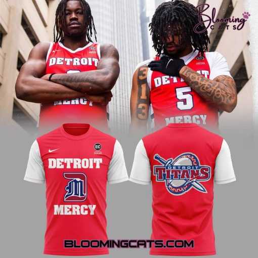 Detroit Mercy Titans Limited Edition Red Tee