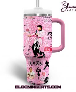 Elvis Presley 90th Anniversary Limited Edition Pink Stanley Tumbler