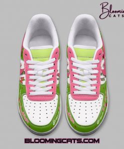 Grinch Valentines Limited Edition Pink  Air Force 1 Sneaker