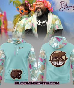 Hershey Bears Corona & Modelo Hawaiian Shirt Night 2025 Combo Hoodie Pants Cap