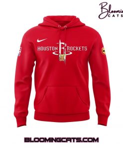 Houston Rockets x Pokemon Night 2025 Limited Edition Red Hoodie