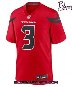 Houston Texans “Tank Dell” 2024 Red Football Jersey