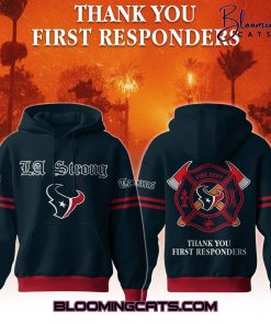 Houston Texans Thank You First Respondes Limited Edition Hoodie