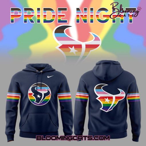 Houston Texans x PRIDE NIGHT Limited Edition Navy Hoodie