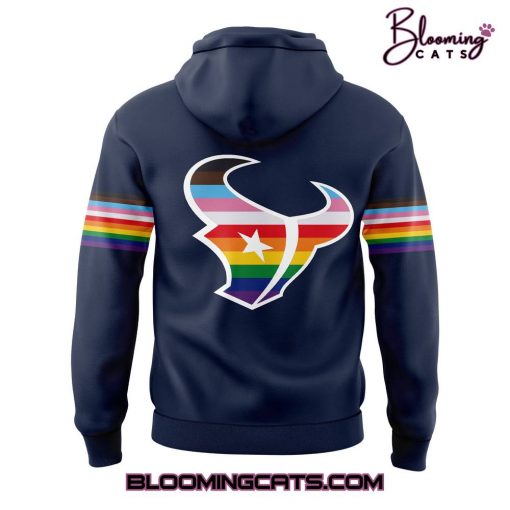 Houston Texans x PRIDE NIGHT Limited Edition Navy Hoodie