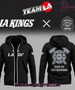 LA Kings x LA Strong 2025 Limited Edition Zip Hoodie