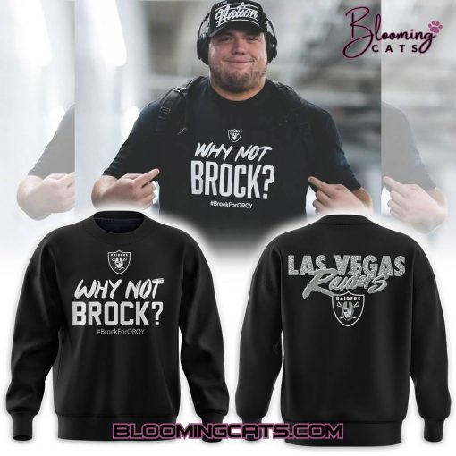 Las Vegas Raiders “Brock For OROY” Limited Edition Sweatshirt