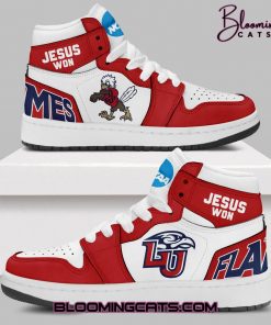 Liberty Flames x JESUS WON Limited Edition Air Jordan 1 Sneaker