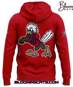 Liberty Flames x JESUS WON Limited Edition Red Hoodie