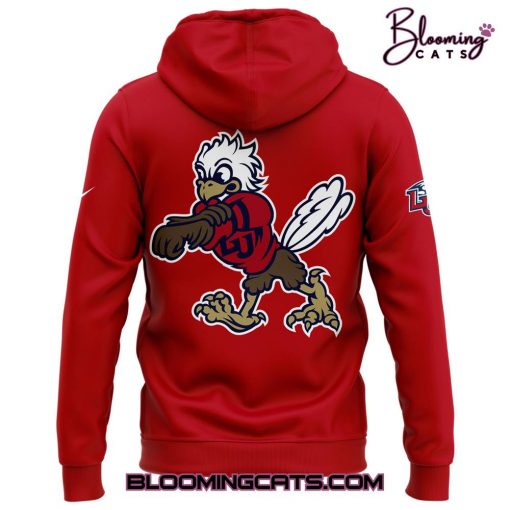 Liberty Flames x JESUS WON Limited Edition Red Hoodie