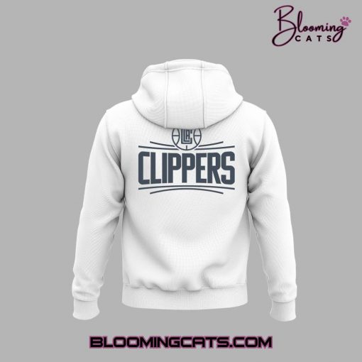 Los Angeles Clippers A Force Of Change Limited Edition White Hoodie