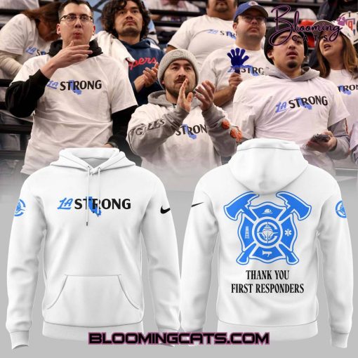 Los Angeles Clippers LAStrong Limited Edition White Hoodie