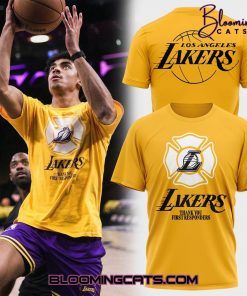 Los Angeles Lakers Thank You First Responders Shirt